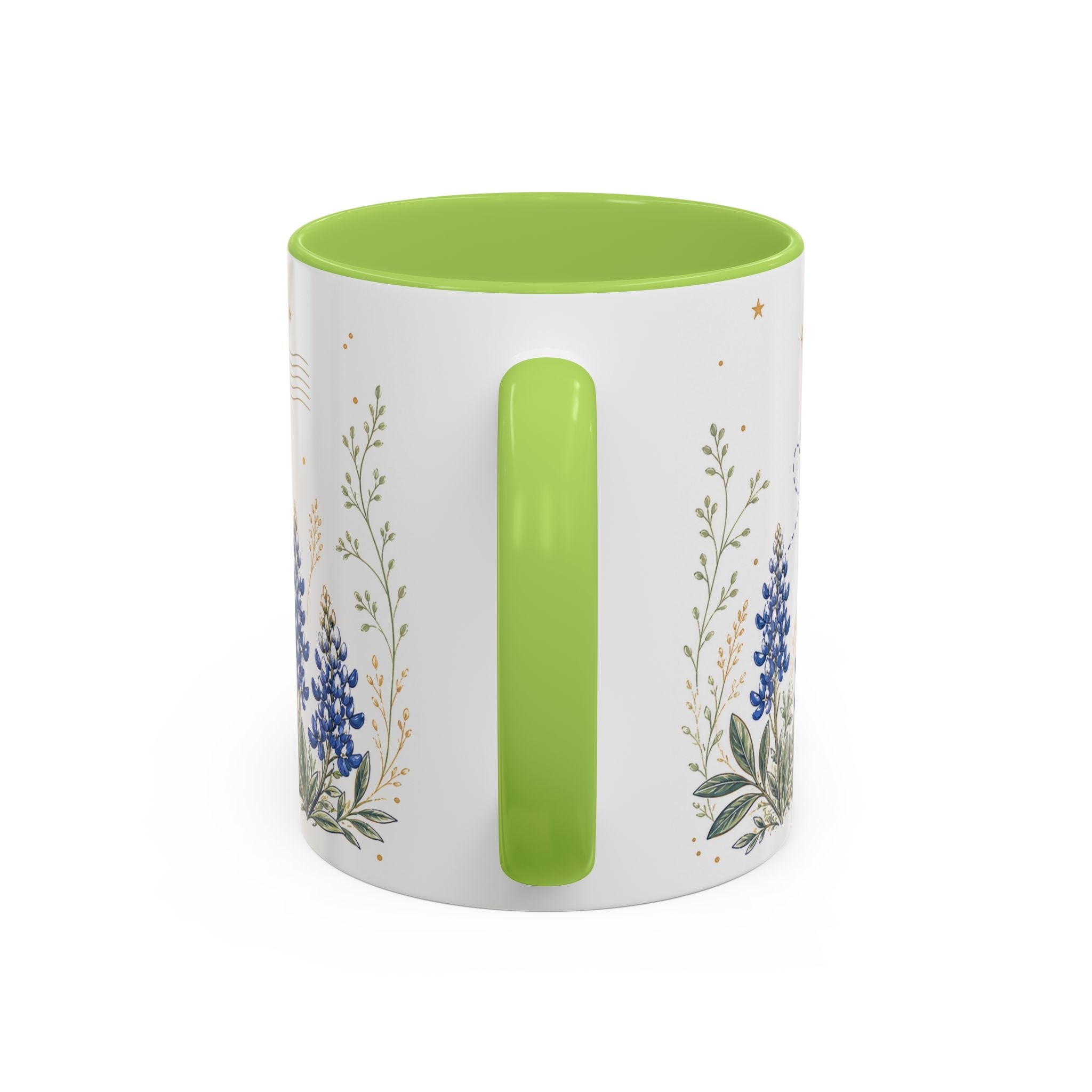 Texas State Map Mug | Bluebonnet Botanical Design, Home Reminder Coffee Cup