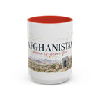 Afghanistan Home Country Mug | Moving Away Gift | Long Distance Friendship | 11 oz 15 oz Accent Mug