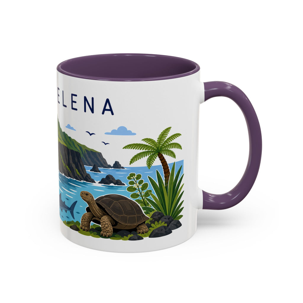 Saint Helena Coffee Mug | Travel Souvenir Accent Mug | Country Gift Ceramic Cup 11oz 15oz