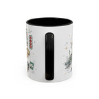 Shanghai Coffee Mug | China Souvenir Travel Gift | Accent Color Ceramic 11oz 15oz