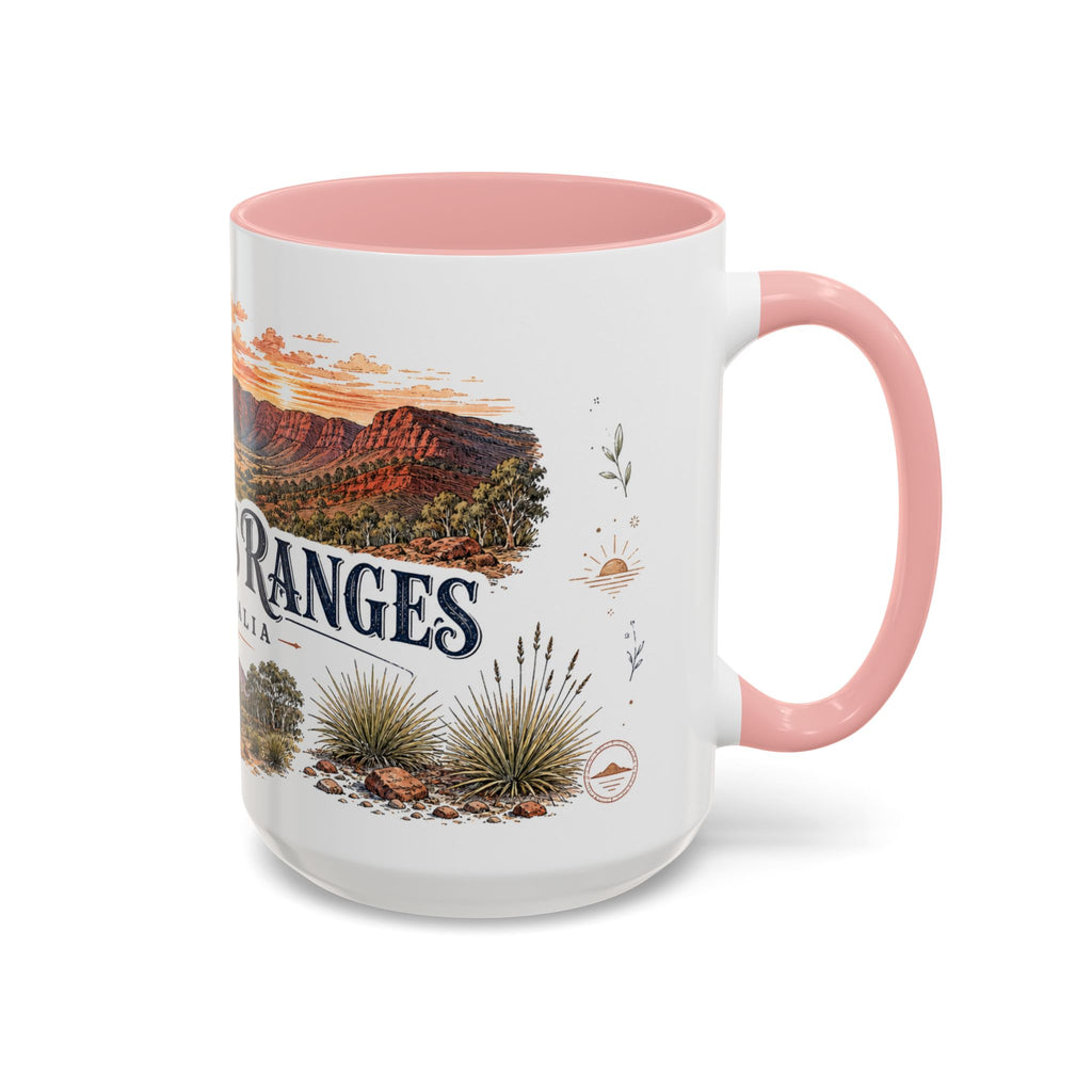 Flinders Ranges Mug, Australia Travel Souvenir, Bucket List Gift, Accent Ceramic Coffee Mug 11oz 15oz