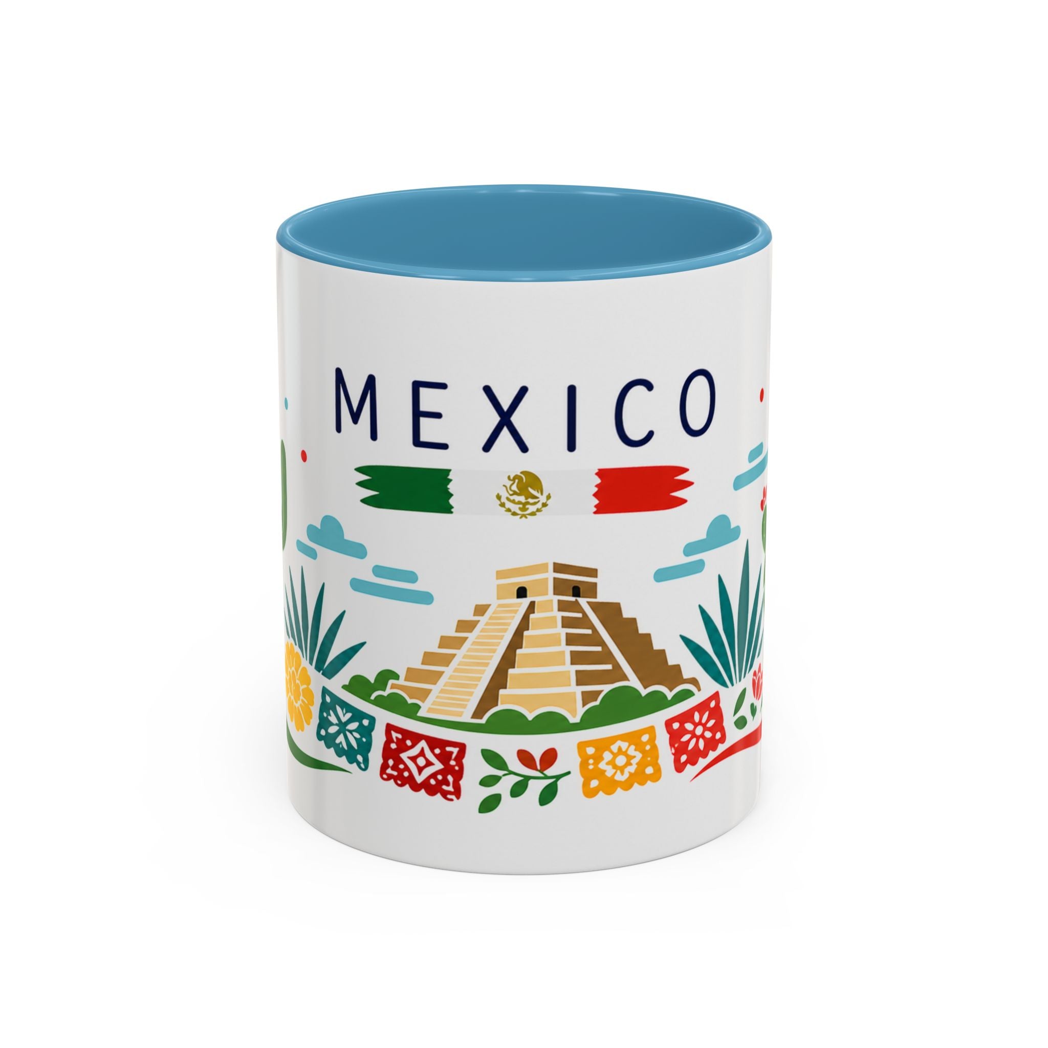 Mexico Coffee Mug | Travel Souvenir Accent Mug | Country Gift Ceramic Cup 11oz 15oz