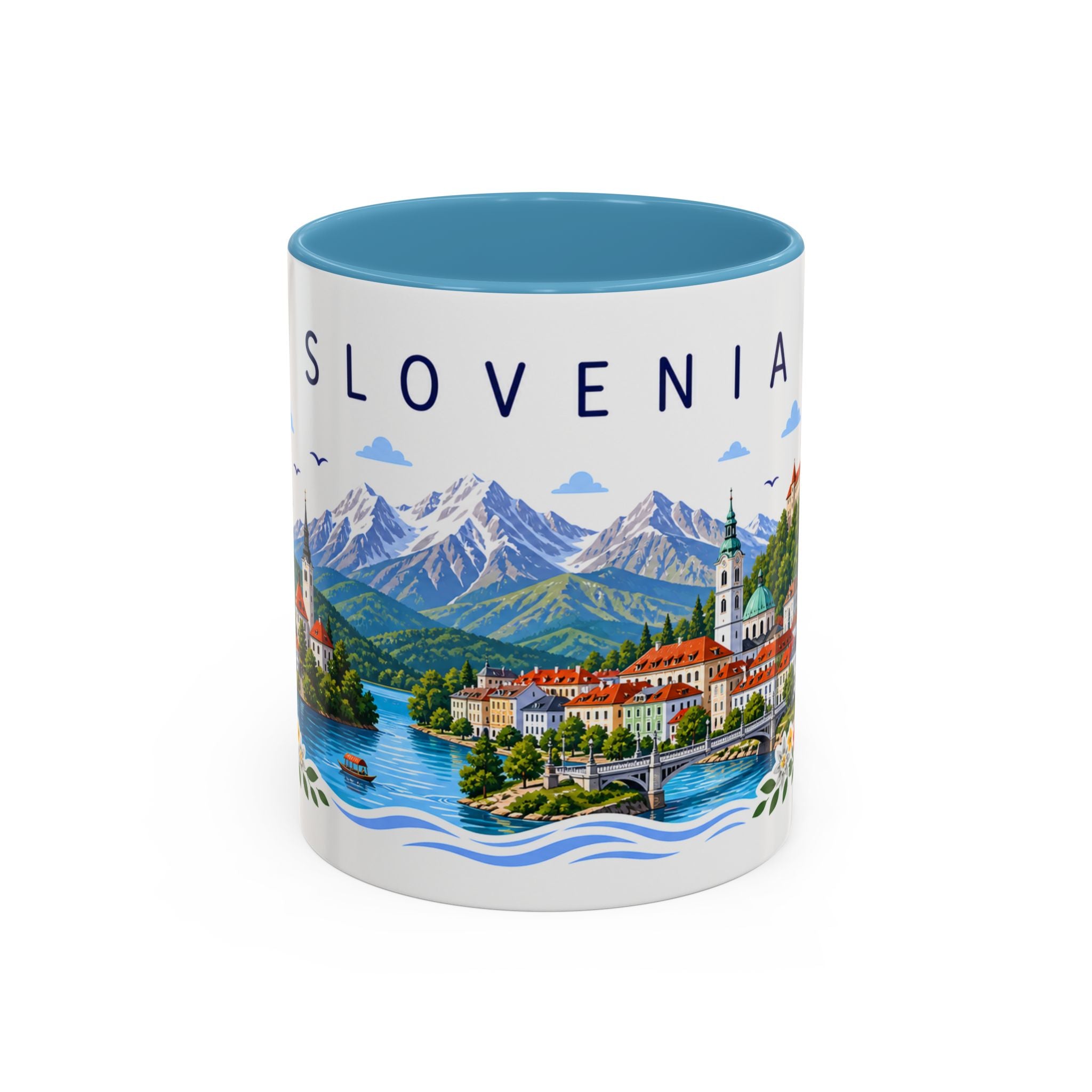 Slovenia Coffee Mug | Travel Souvenir Accent Mug | Place Gift Ceramic Cup 11oz 15oz