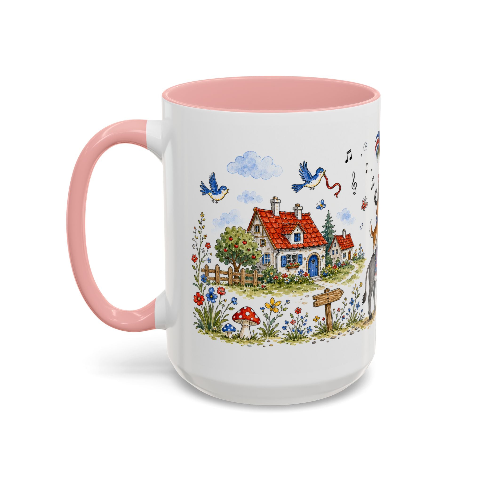 Bremen Town Musicians Mug | Storybook Accent Coffee Mug | EveryLegend