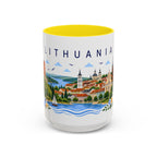 Lithuania Coffee Mug | Travel Souvenir Accent Mug | Place Gift Ceramic Cup 11oz 15oz