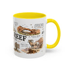 Capitol Reef National Park Coffee Mug | Utah Sandstone Canyon Hiking Gift | Accent Color Ceramic 11oz 15oz