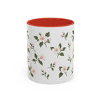 Missouri Hawthorn Mug, State Flower Floral Coffee Cup, 11oz Botanical Gift