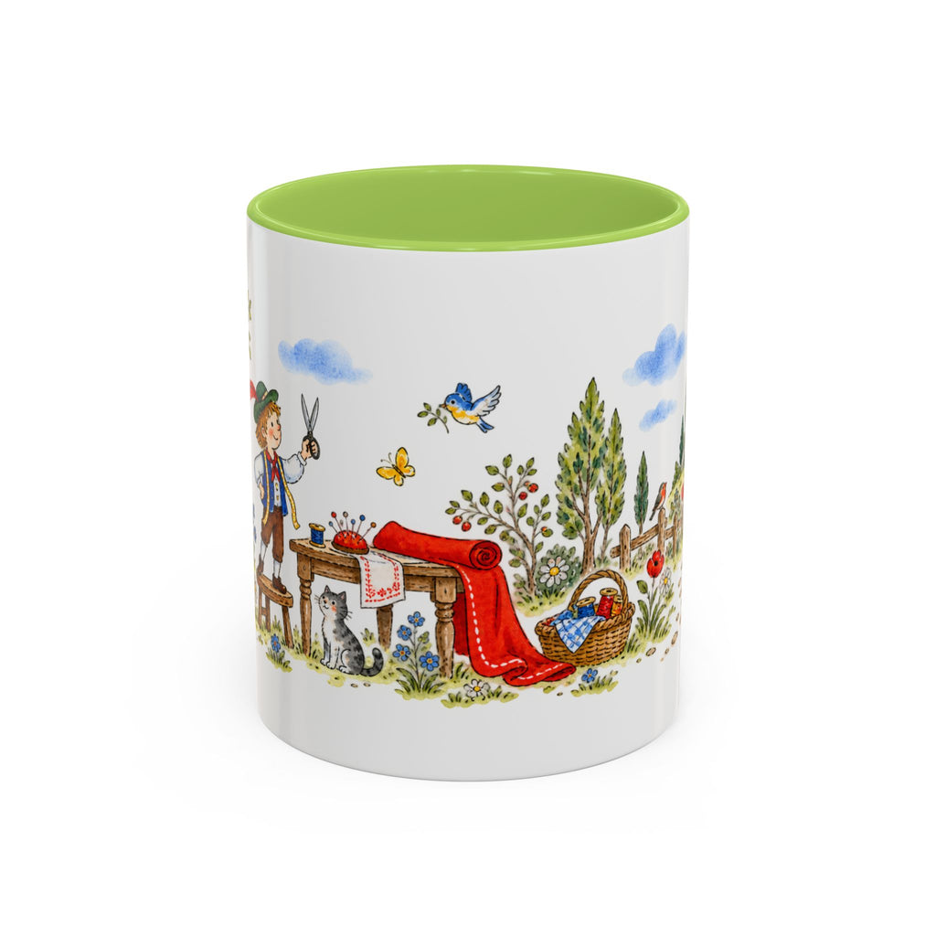 The Brave Little Tailor Mug | Storybook Fairy Tale Accent Coffee Mug | EveryLegend