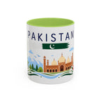 Pakistan Coffee Mug | Travel Souvenir Accent Mug | Country Gift Ceramic Cup 11oz 15oz
