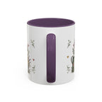 Grandma's Garden Of Love Coffee Mug | Gift From Grandkids | Accent Color Ceramic 11oz 15oz