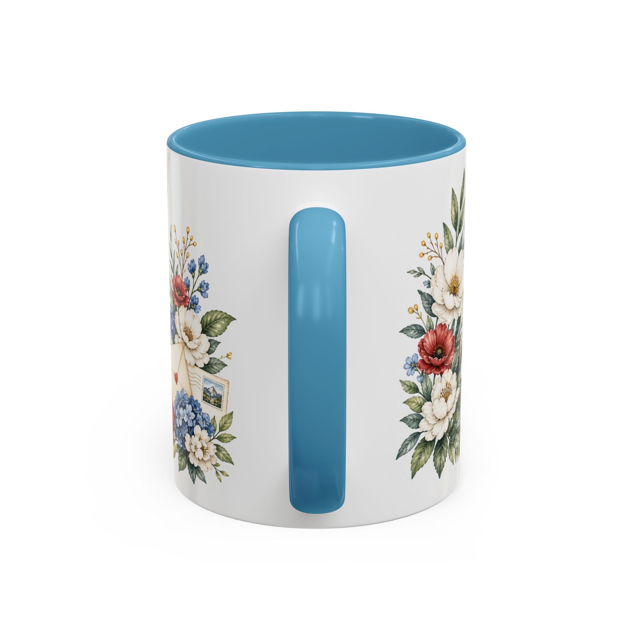 USA Home Country Mug | Moving Away Gift | Long Distance Friendship | 11 oz 15 oz Accent Mug