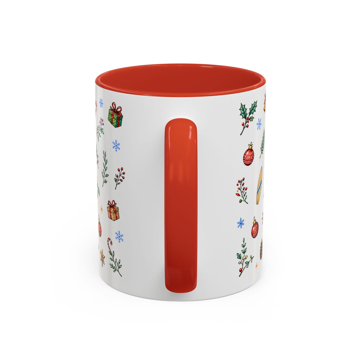 San Diego Christmas Mug | Watercolor City Souvenir, Holiday Travel Gift (11oz/15oz)