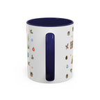 Santa Fe Christmas Mug | Watercolor City Souvenir | Ceramic Coffee Cup (11oz 15oz)