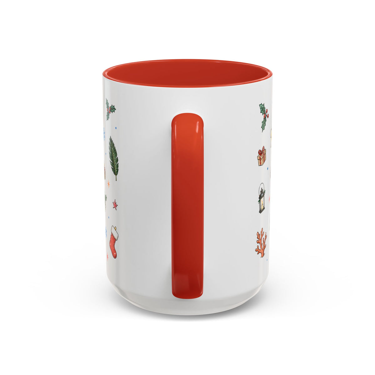 Honolulu Christmas Mug | Watercolor City Souvenir | Ceramic Coffee Cup (11oz 15oz)