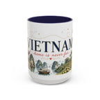 Vietnam Home Country Mug | Moving Away Gift | Long Distance Friendship | 11 oz 15 oz Accent Mug