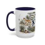 K'gari Mug, Australia Travel Souvenir, Bucket List Gift, Accent Ceramic Coffee Mug 11oz 15oz