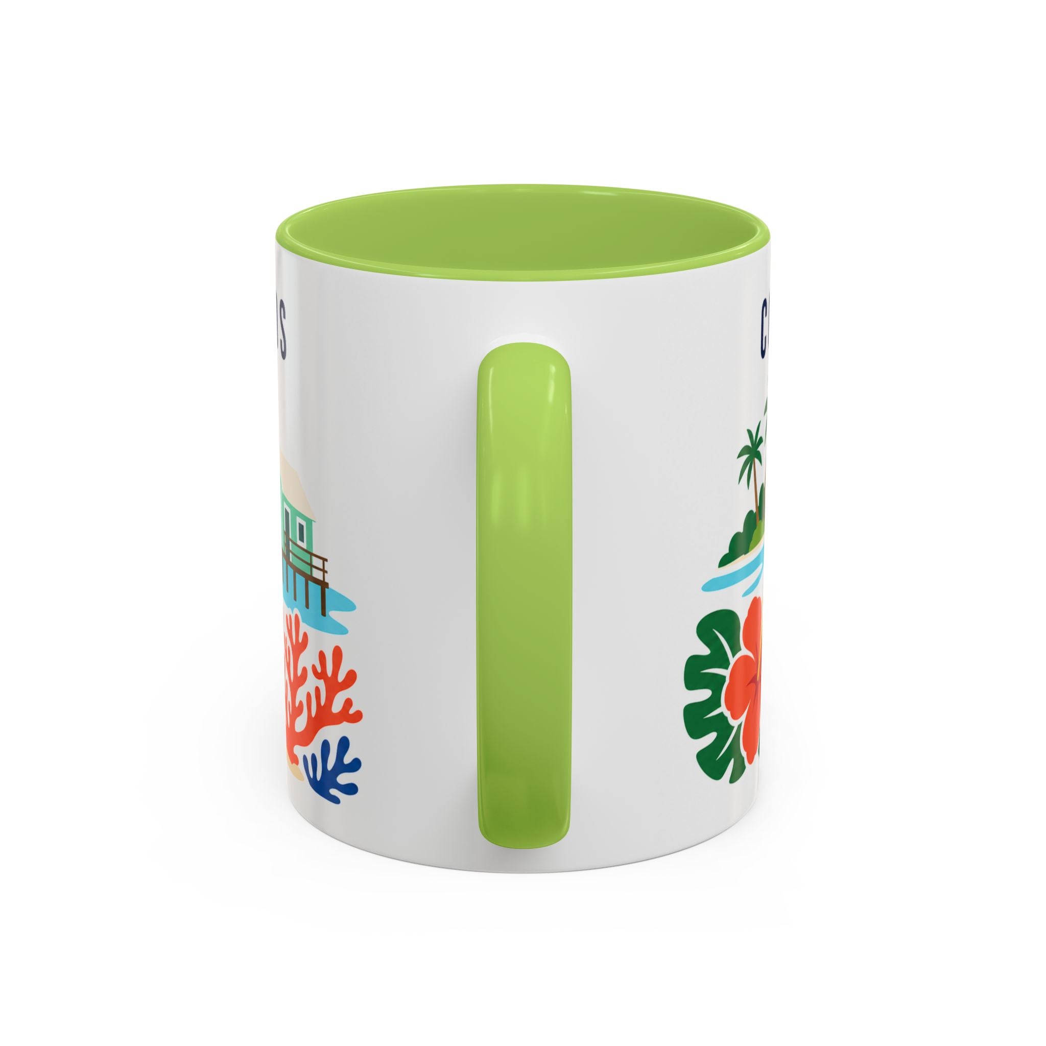 Cocos (Keeling) Islands Coffee Mug | Travel Souvenir Accent Mug | Country Gift Ceramic Cup 11oz 15oz