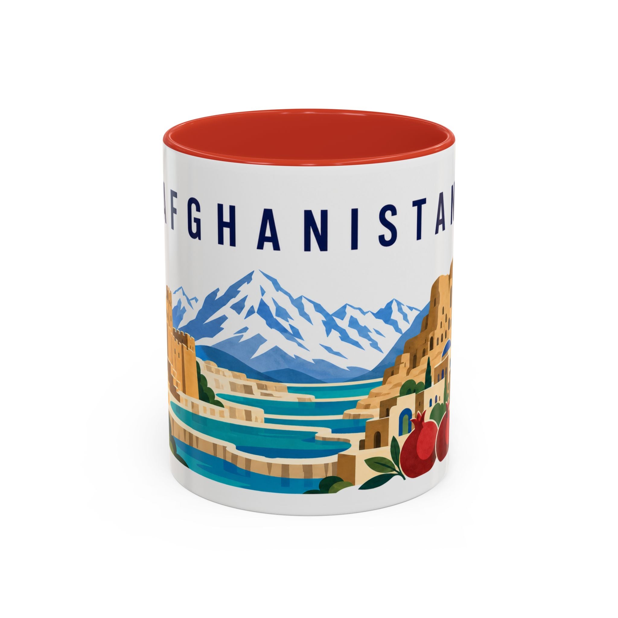 Afghanistan Coffee Mug | Travel Souvenir Accent Mug | Country Gift Ceramic Cup 11oz 15oz