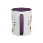 Luxor Coffee Mug | Postage Stamp Collage Mug | Travel Souvenir Accent Cup 11oz 15oz
