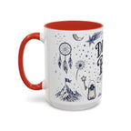 Dream Big Coffee Mug | Class of 2026 Graduation Gift | Accent Color Ceramic 11oz 15oz