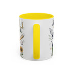 Coach Best Dad On The Field Coffee Mug | Father's Day Gift for Dad | Accent Color Ceramic 11oz 15oz