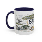 San Jose Coffee Mug | California Souvenir City Gift | Accent Color Ceramic 11oz 15oz