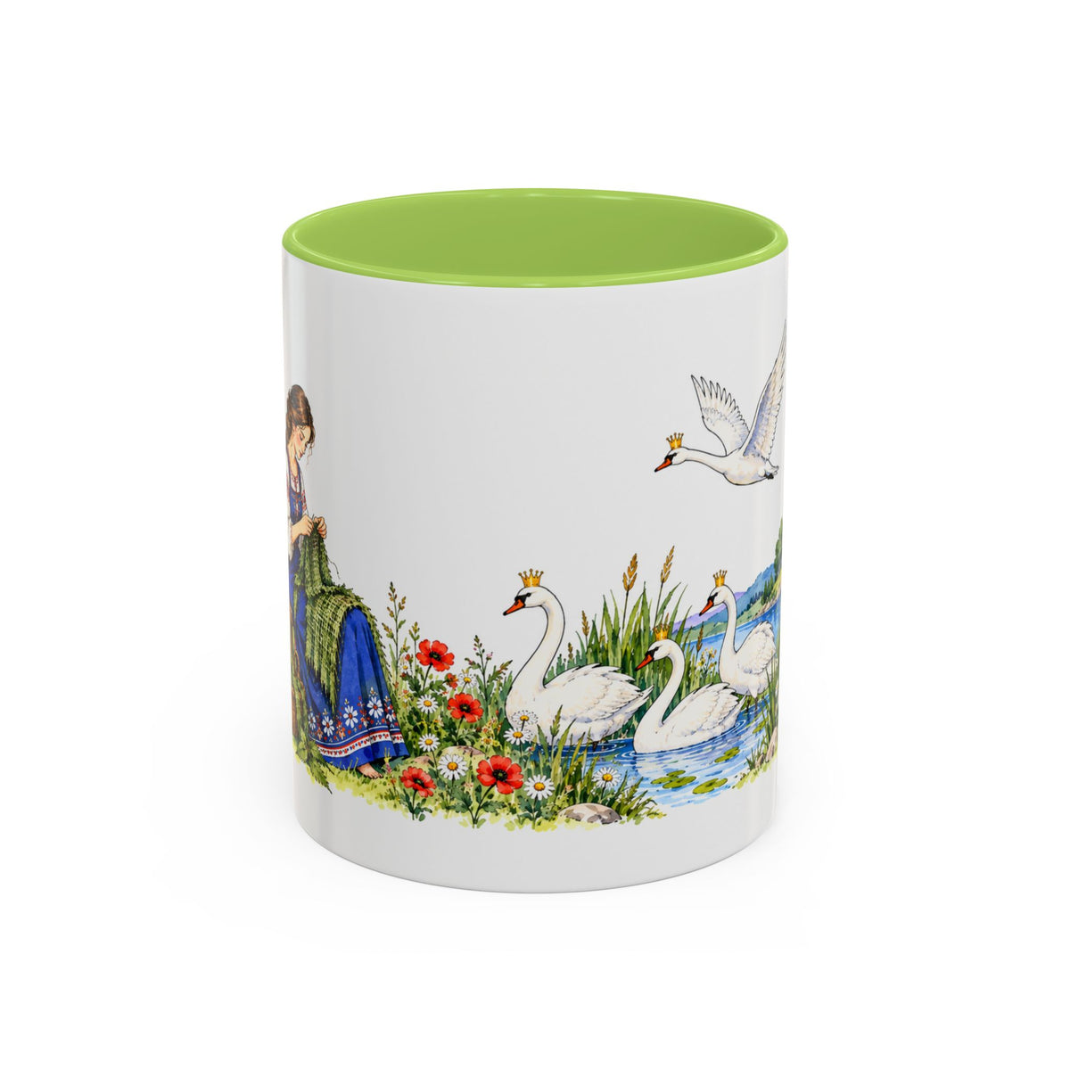 The Wild Swans Mug | Storybook Fairy Tale Accent Coffee Mug | EveryLegend