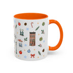New York City Christmas Mug | Watercolor City Souvenir | Ceramic Coffee Cup