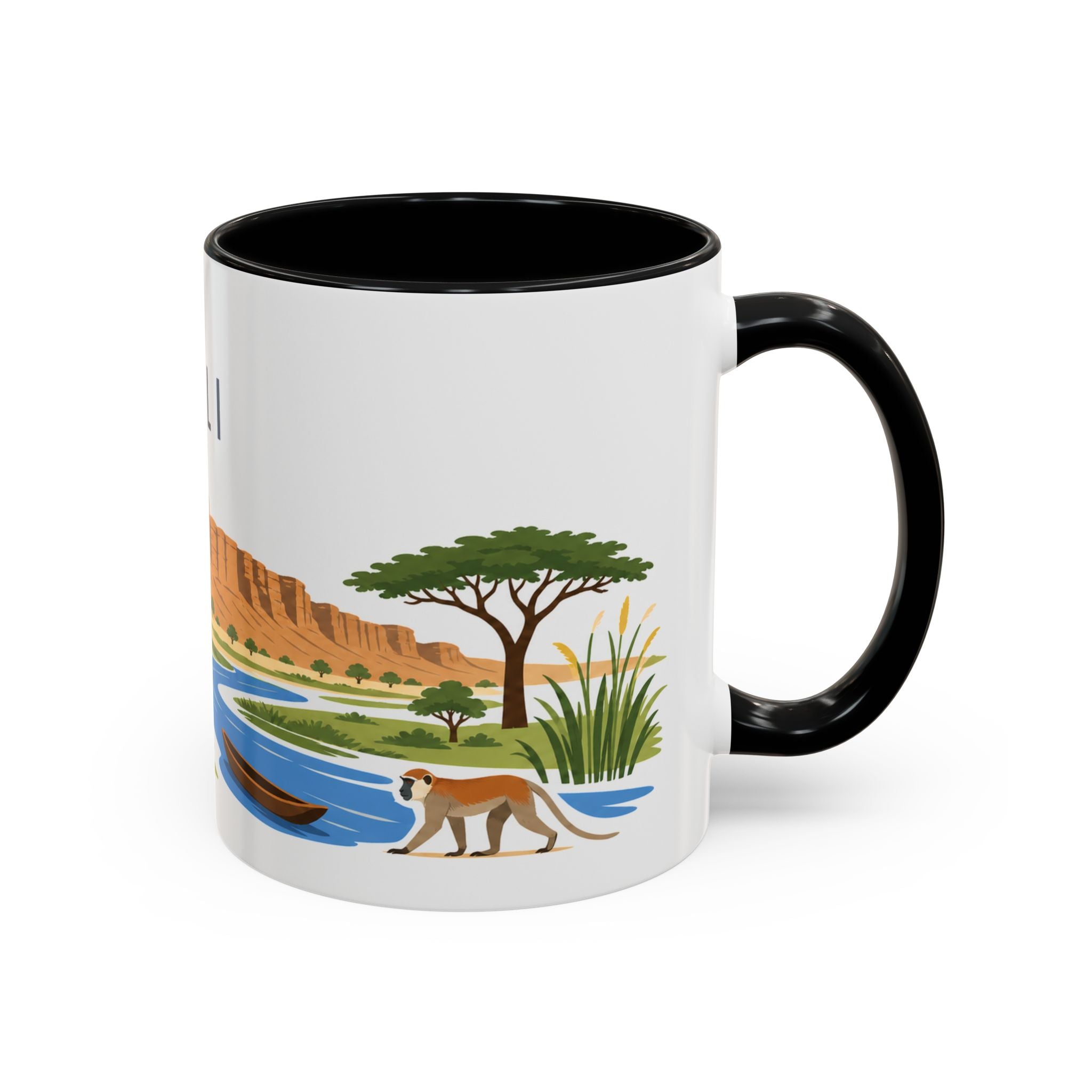 Mali Coffee Mug | Travel Souvenir Accent Mug | Country Gift Ceramic Cup 11oz 15oz