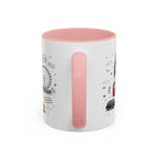 London Coffee Mug | England Souvenir Travel Gift | Accent Color Ceramic 11oz 15oz