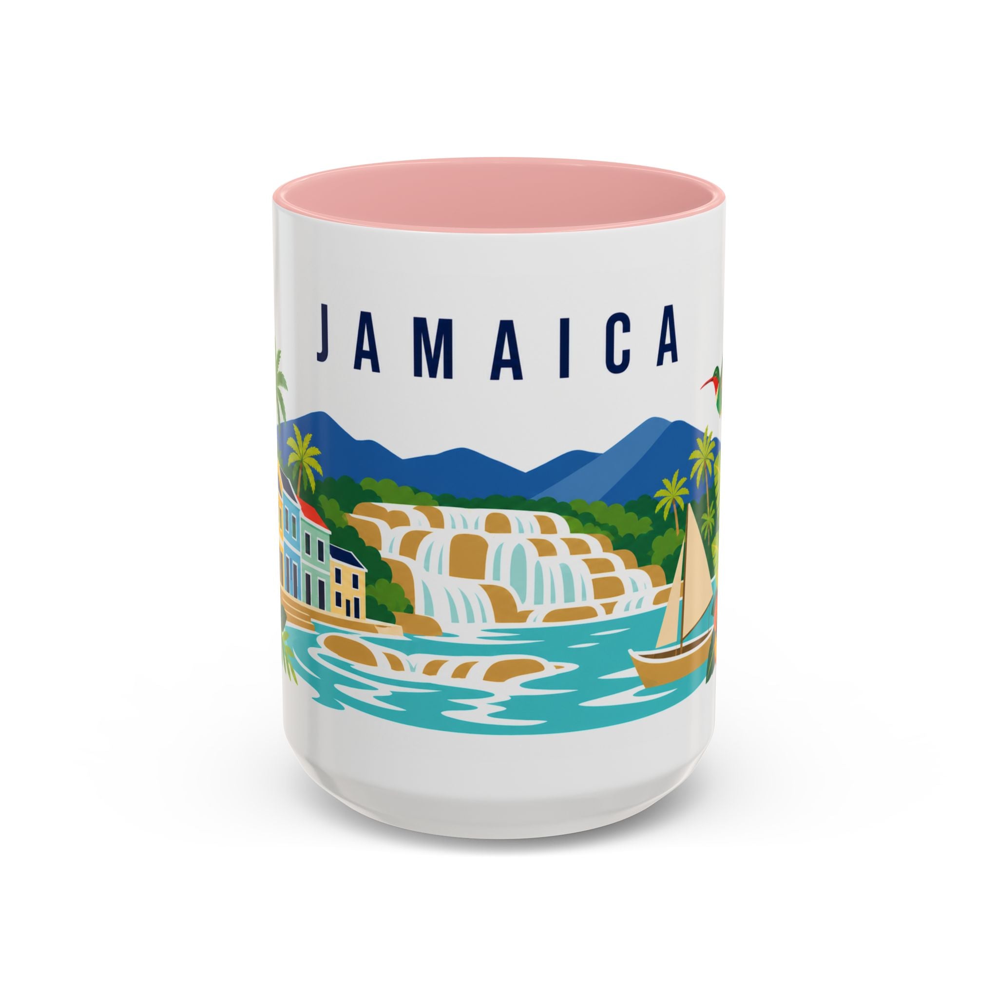 Jamaica Coffee Mug | Travel Souvenir Accent Mug | Country Gift Ceramic Cup 11oz 15oz