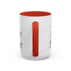 Lauterbrunnen Illustrated Travel Mug | Switzerland Souvenir Accent Coffee Mug | 11oz 15oz Ceramic Cup