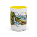 Olympic National Park Mug | US Travel Souvenir Accent Coffee Mug | 11oz 15oz Ceramic Cup