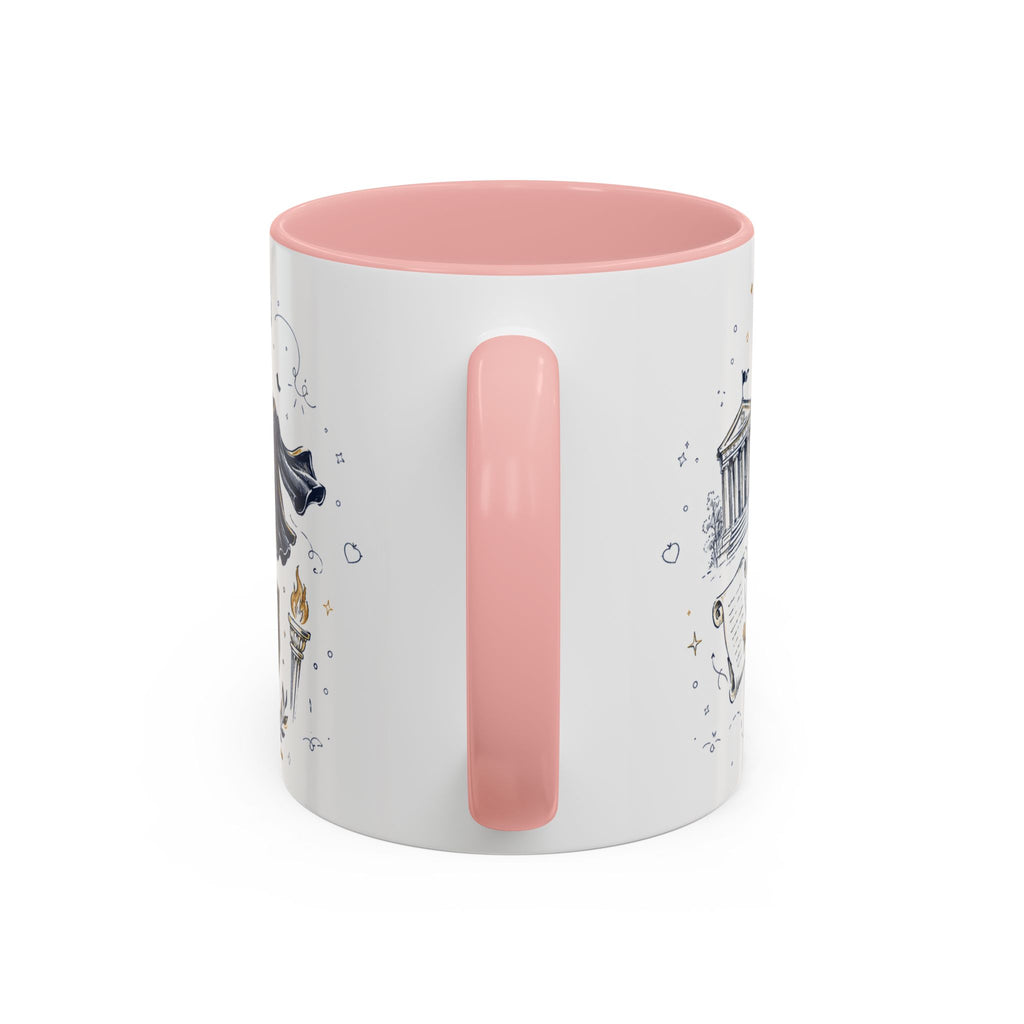Congrats Graduate Coffee Mug | Class of 2026 Graduation Gift | Accent Color Ceramic 11oz 15oz