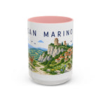 San Marino Coffee Mug | Travel Souvenir Accent Mug | Country Gift Ceramic Cup 11oz 15oz