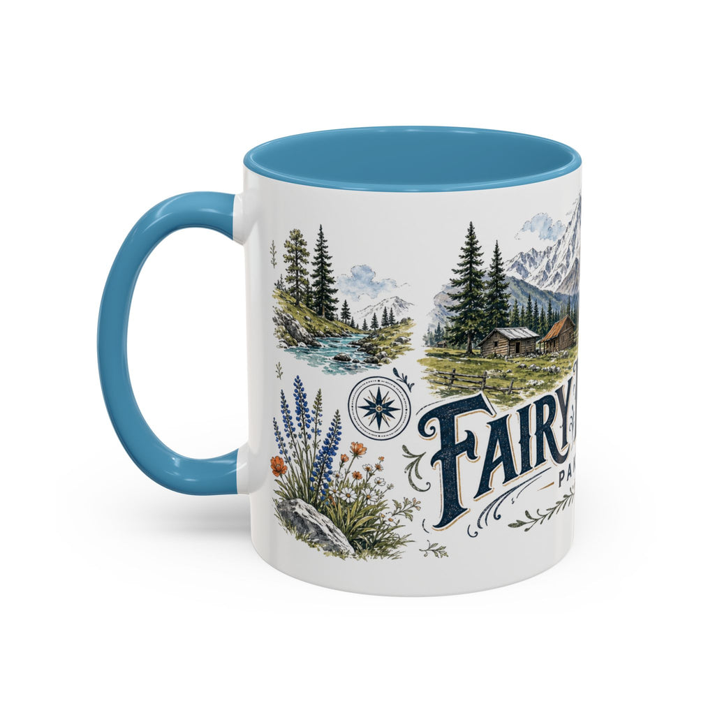 Fairy Meadows Mug, Pakistan Travel Souvenir, Bucket List Gift, Accent Ceramic Coffee Mug 11oz 15oz