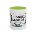 Channel Islands National Park Coffee Mug | California Island Wildlife Marine Gift | Accent Color Ceramic 11oz 15oz
