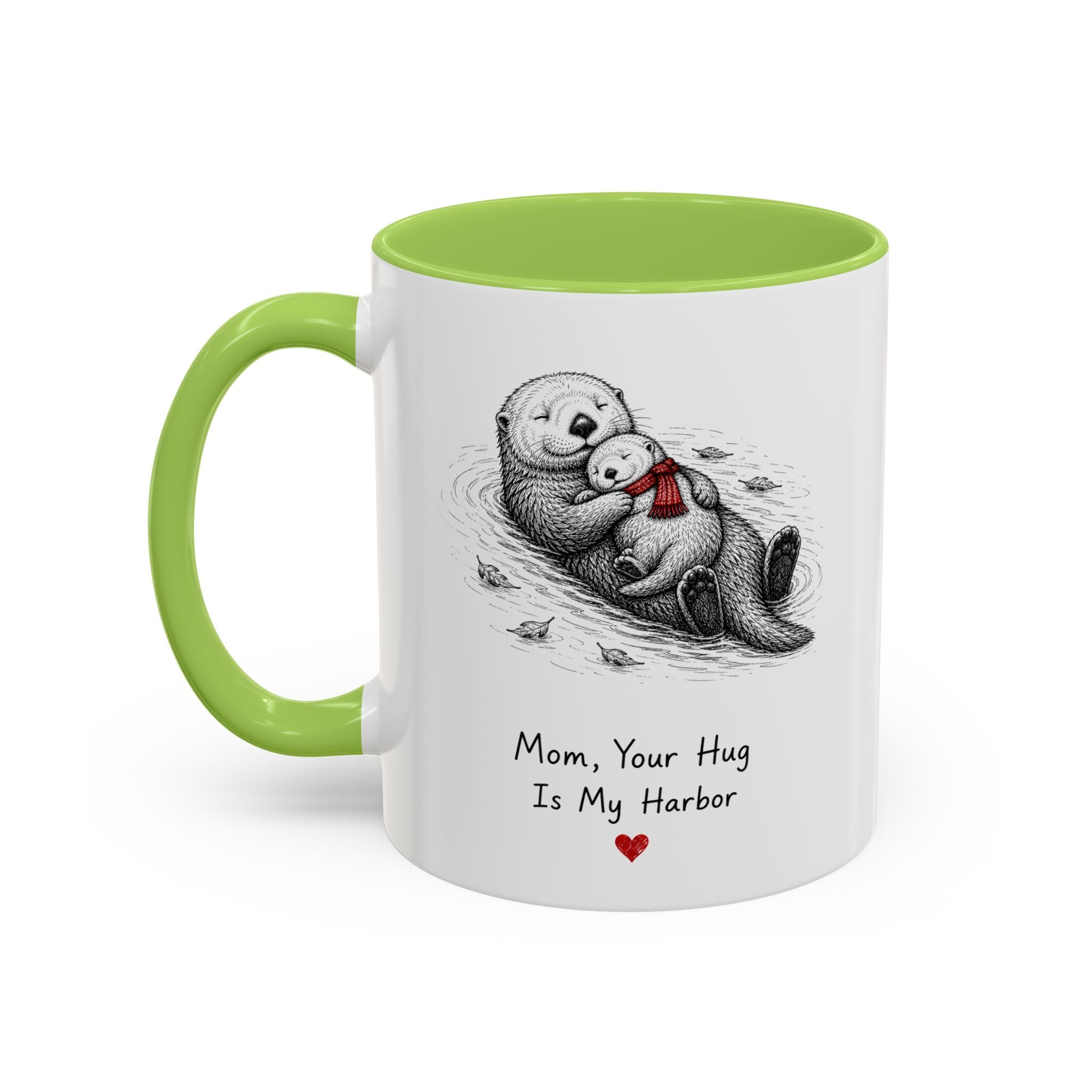 Otter Mom Coffee Mug | Safe Harbor Hug | Mother's Day Gift