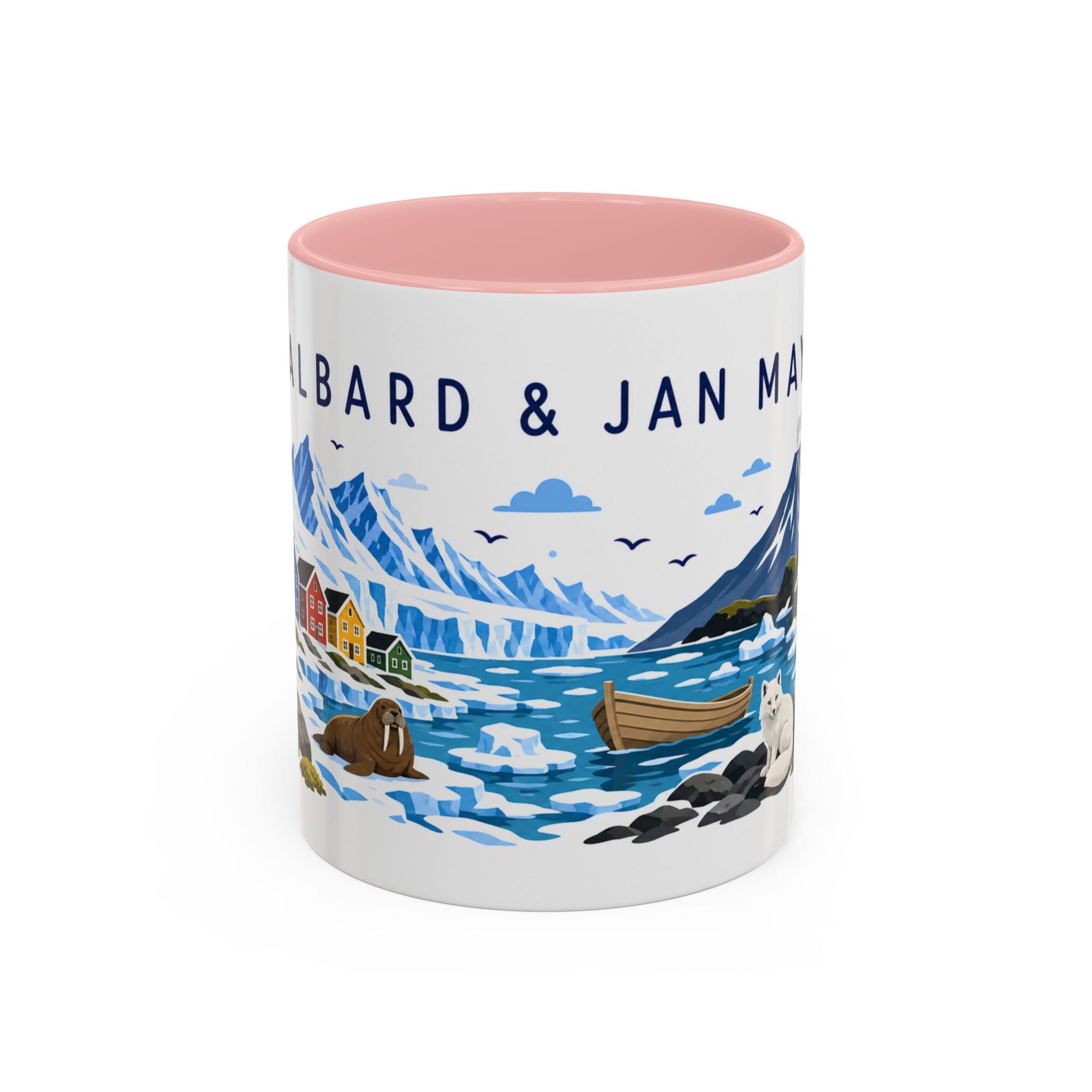 Svalbard & Jan Mayen Coffee Mug | Travel Souvenir Accent Mug | Country Gift Ceramic Cup 11oz 15oz