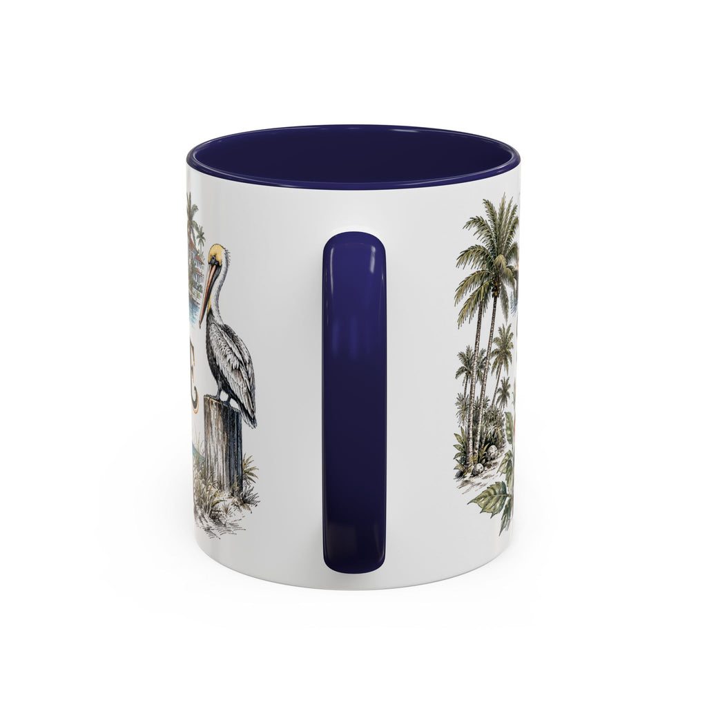 Fort Lauderdale Coffee Mug | United States Travel Souvenir | Vintage Illustrated City Gift | 11 oz 15 oz Accent Mug