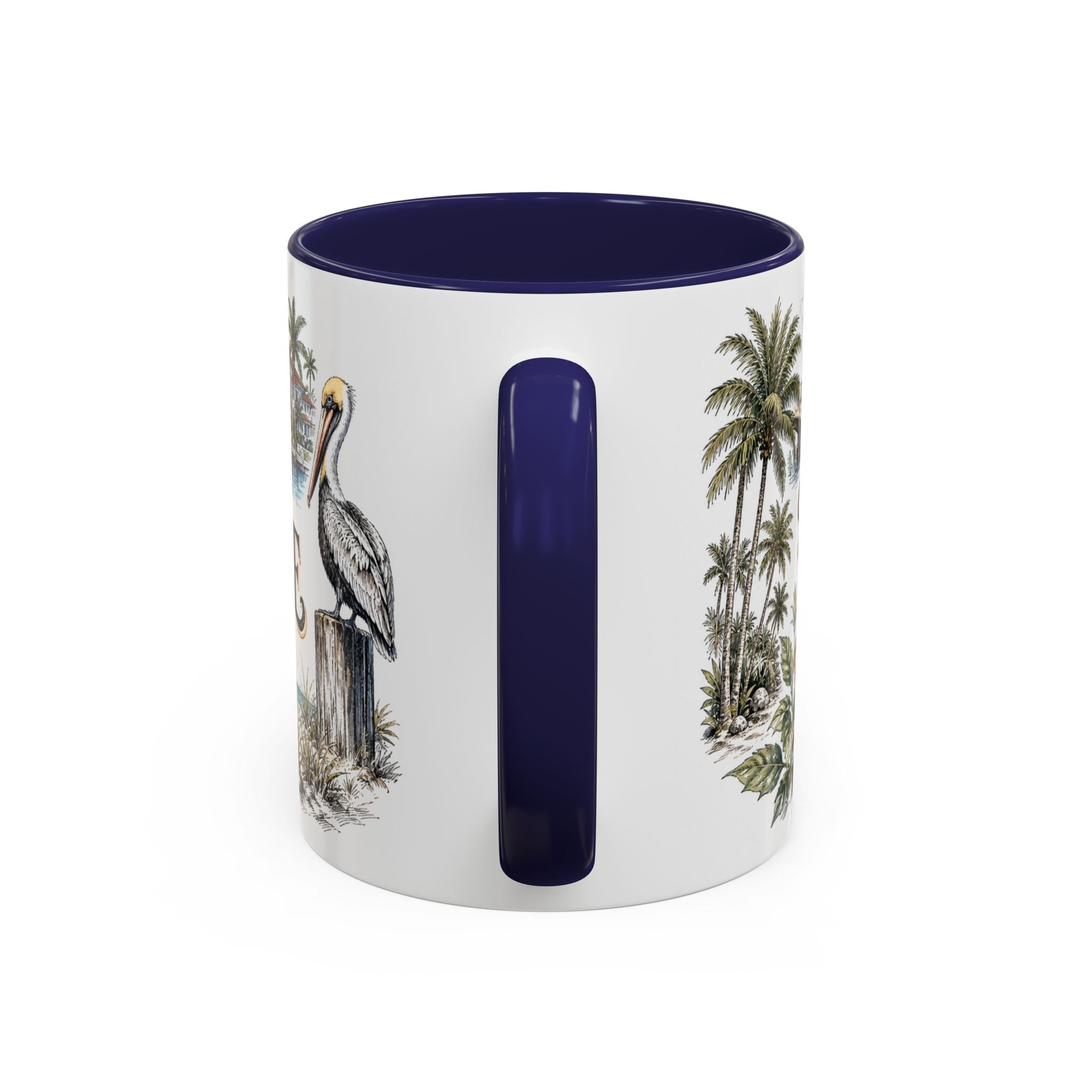 Fort Lauderdale Coffee Mug | United States Travel Souvenir | Vintage Illustrated City Gift | 11 oz 15 oz Accent Mug