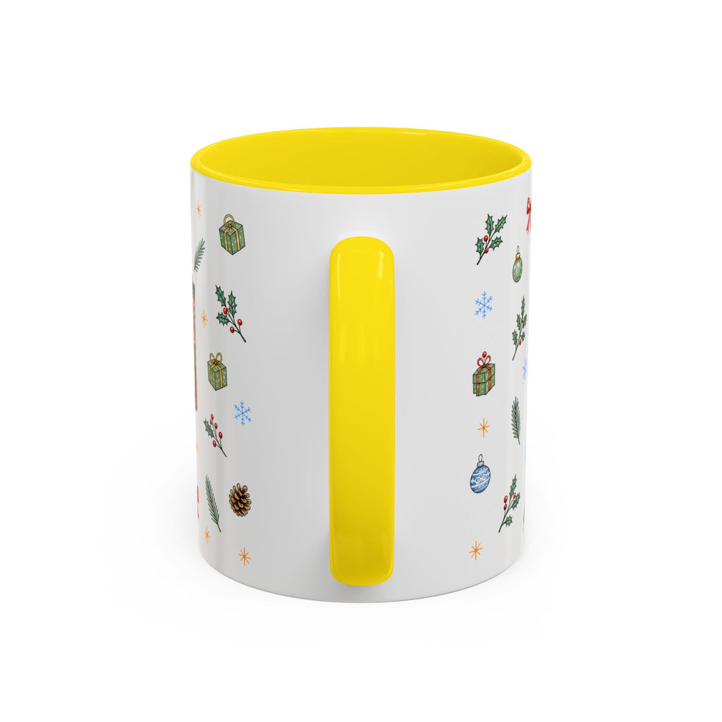 New York City Christmas Mug | Watercolor City Souvenir | Ceramic Coffee Cup