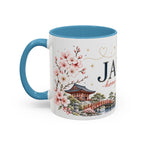 Japan Home Country Mug | Moving Away Gift | Long Distance Friendship | 11 oz 15 oz Accent Mug