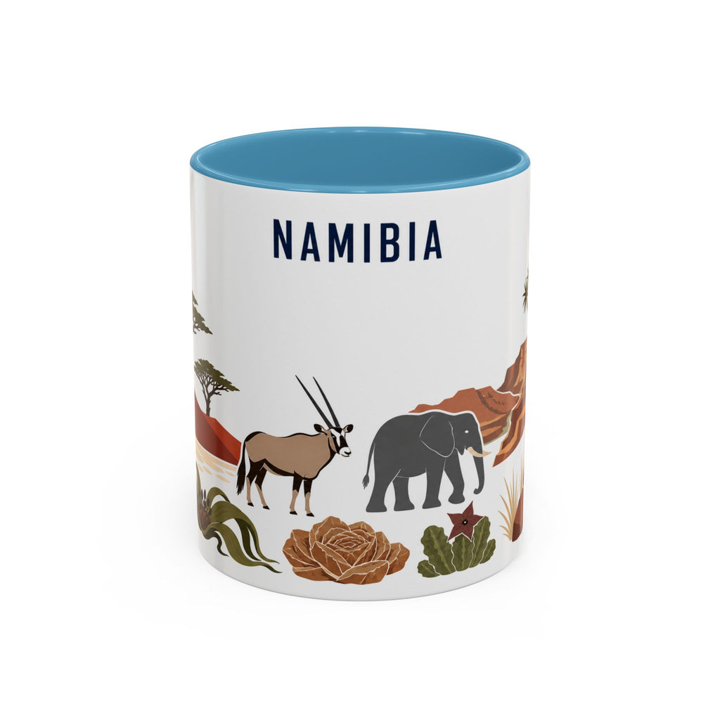 Namibia Coffee Mug | Travel Souvenir Accent Mug | Country Gift Ceramic Cup 11oz 15oz
