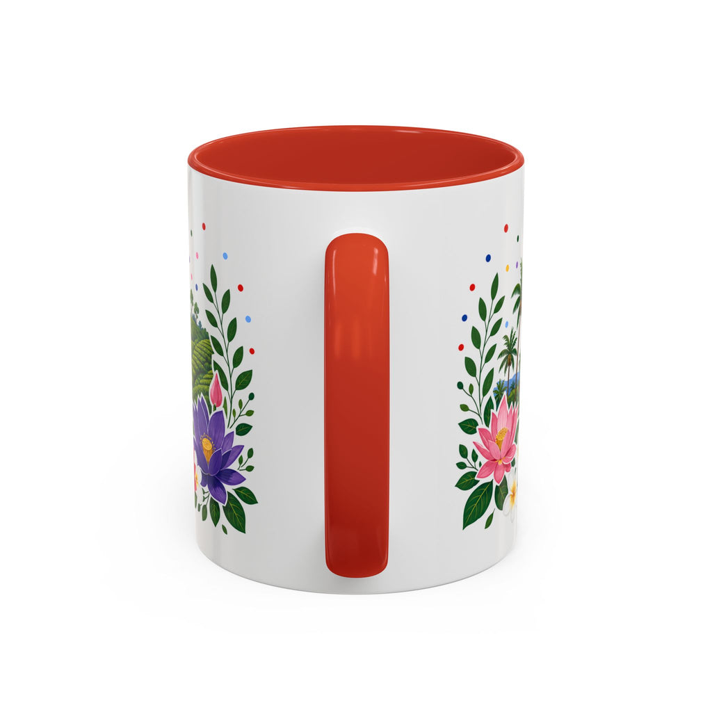 Sri Lanka Coffee Mug | Travel Souvenir Accent Mug | Place Gift Ceramic Cup 11oz 15oz