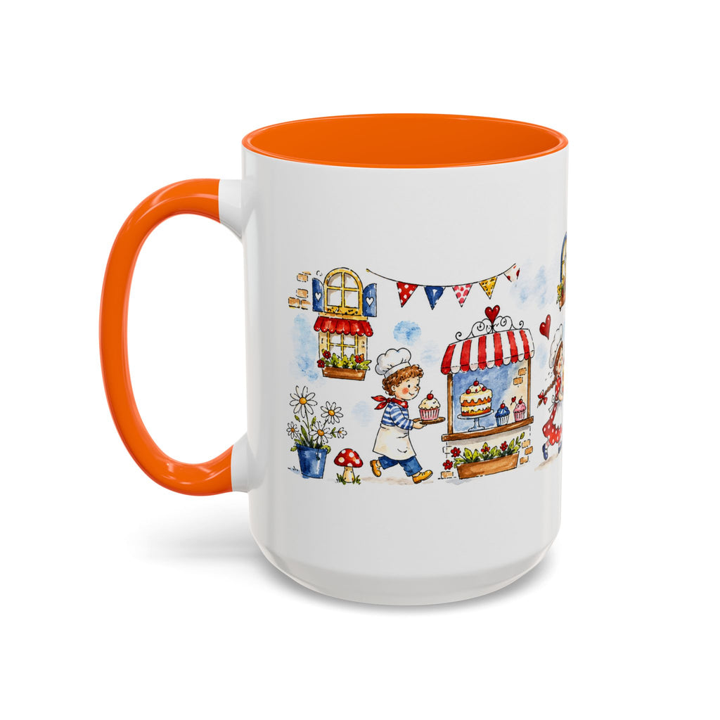 Cozy Bakery Village Mug | Storybook Pastry Accent Coffee Mug | EveryLegend
