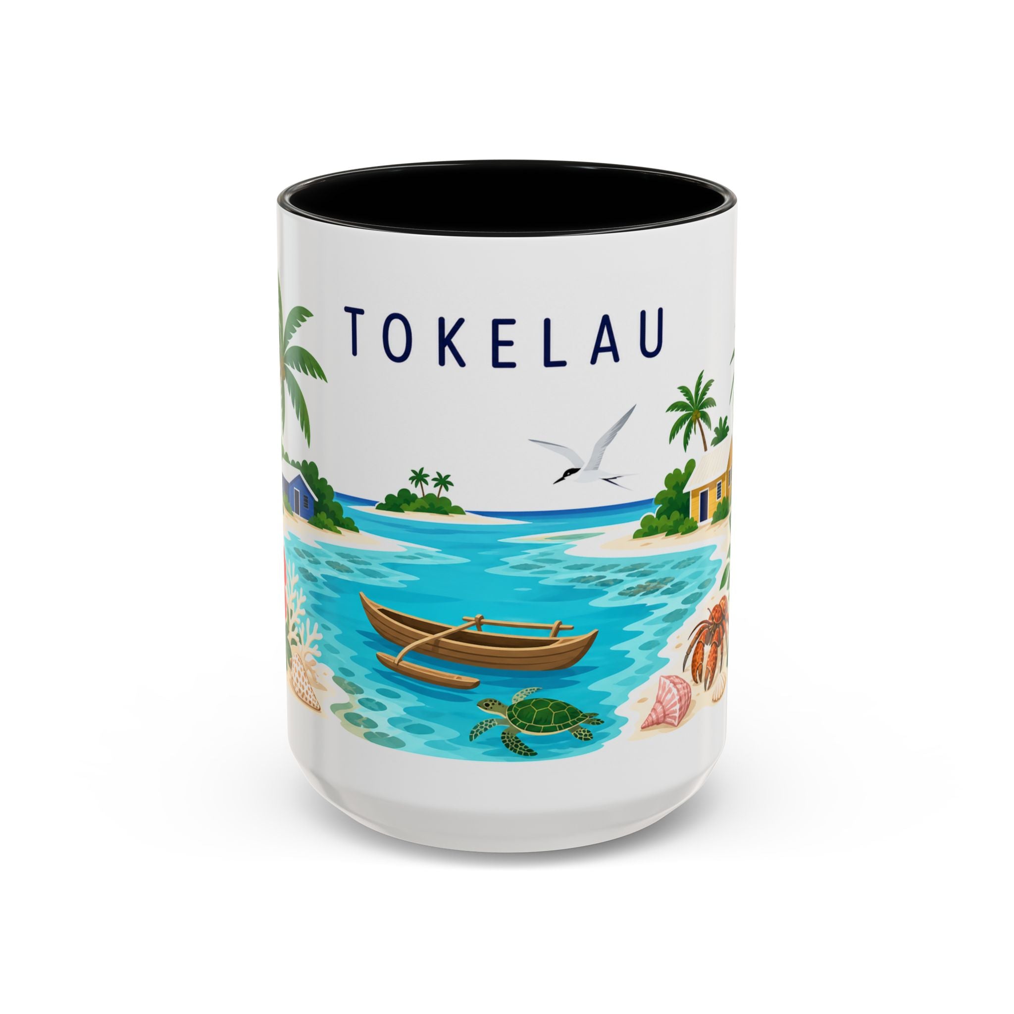 Tokelau Coffee Mug | Travel Souvenir Accent Mug | Country Gift Ceramic Cup 11oz 15oz