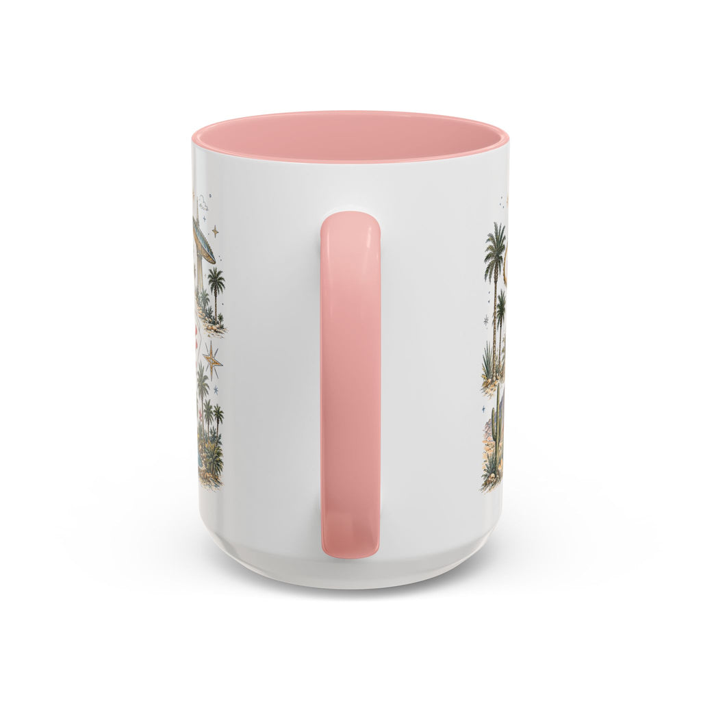 Las Vegas Coffee Mug | United States Travel Souvenir | Vintage Illustrated City Gift | 11 oz 15 oz Accent Mug
