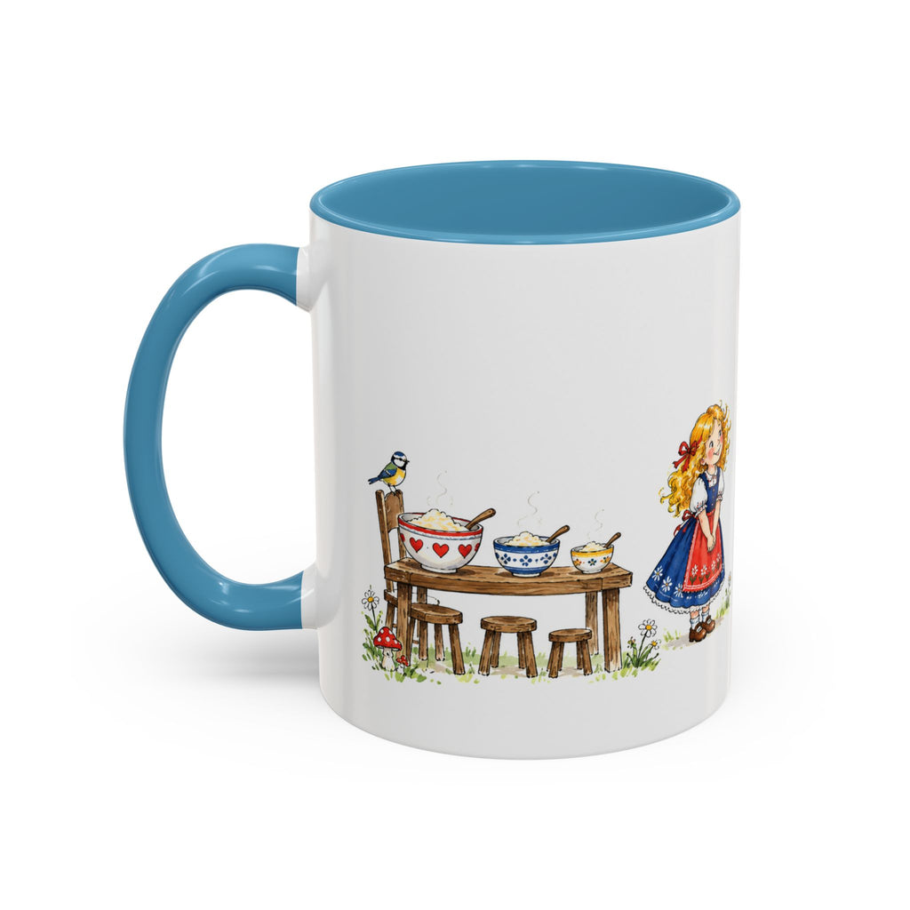 Goldilocks and the Three Bears Mug | Storybook Fairy Tale Accent Coffee Mug | EveryLegend