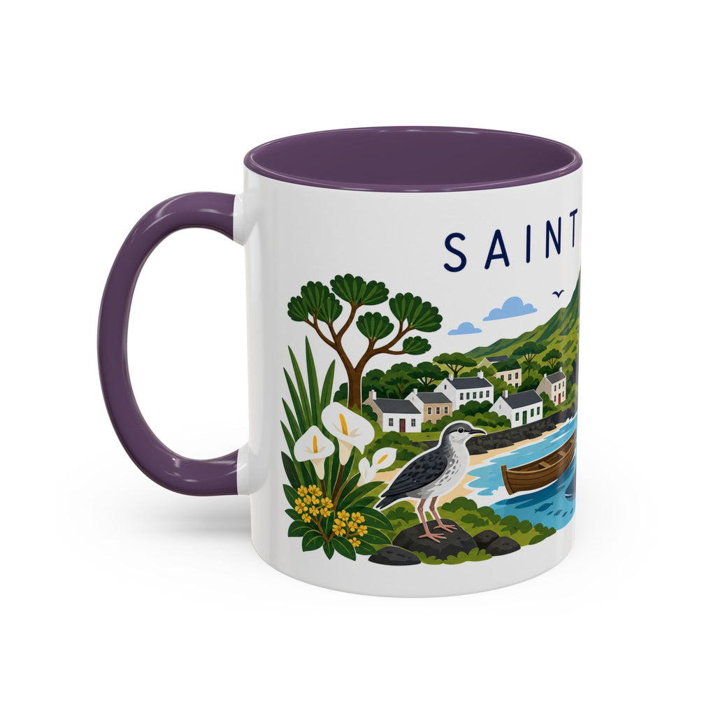 Saint Helena Coffee Mug | Travel Souvenir Accent Mug | Country Gift Ceramic Cup 11oz 15oz